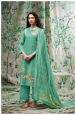 My Fashion Road Ganga Fashion Farnaz Exclusive Cotton Linen Suit | S3683 – D