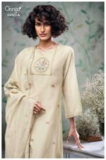 My Fashion Road Ganga Fashion Garbiella Fancy Woven Silk Suit | S4527 – A