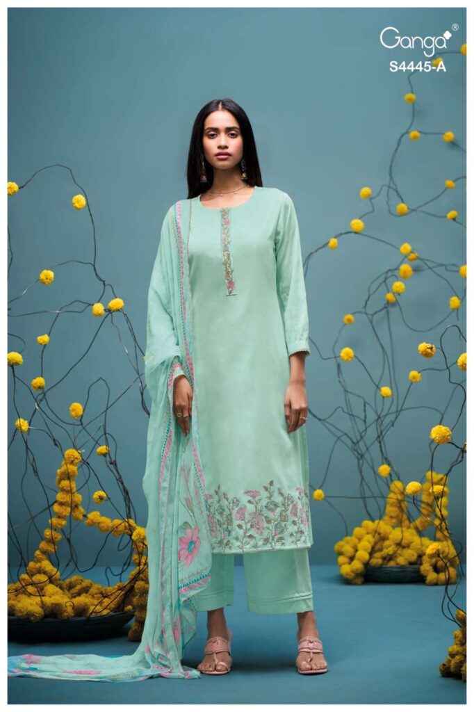 My Fashion Road Ganga Fashion Gulika Exclusive Fancy Ladies Suit | S4445 – A