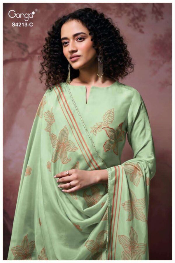 My Fashion Road Ganga Fashion Gvisha Premium Designs Ladies Suit | S4213 – C