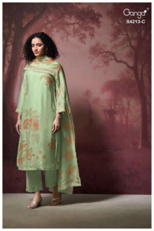 My Fashion Road Ganga Fashion Gvisha Premium Designs Ladies Suit | S4213 – C