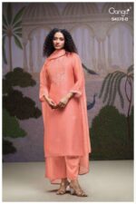 My Fashion Road Ganga Fashion Helya Fancy Satin Silk Ladies Suit | S4378 – B