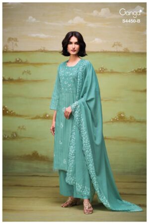 My Fashion Road Ganga Fashion Hesika Premium Wear Cotton Dress | S4450 – B