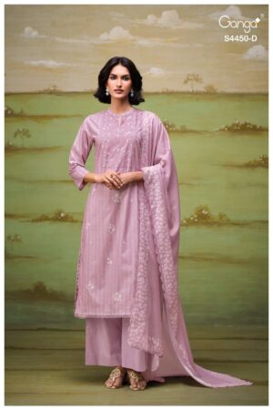My Fashion Road Ganga Fashion Hesika Premium Wear Cotton Dress | S4450 – D