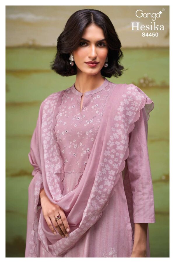 My Fashion Road Ganga Fashion Hesika Premium Wear Cotton Dress | S4450 – D