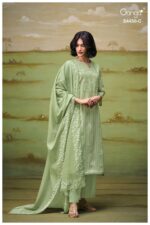 My Fashion Road Ganga Fashion Hesika Premium Wear Cotton Dress | S4450 – C