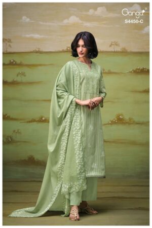 My Fashion Road Ganga Fashion Hesika Premium Wear Cotton Dress | S4450 – C