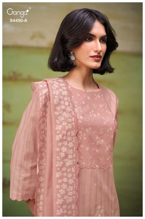 My Fashion Road Ganga Fashion Hesika Premium Wear Cotton Dress | S4450 – A