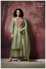My Fashion Road Ganga Fashion Janelia Pure Bemberg Silk Suit | S4246 – C