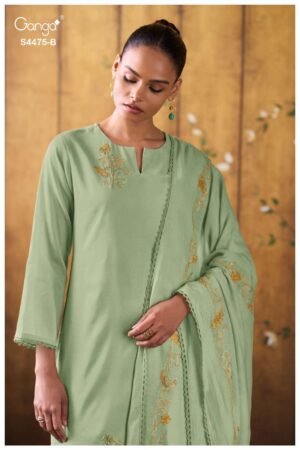 My Fashion Road Ganga Fashion Jasvika Premium Wear Ladies Suit | S4475 – B