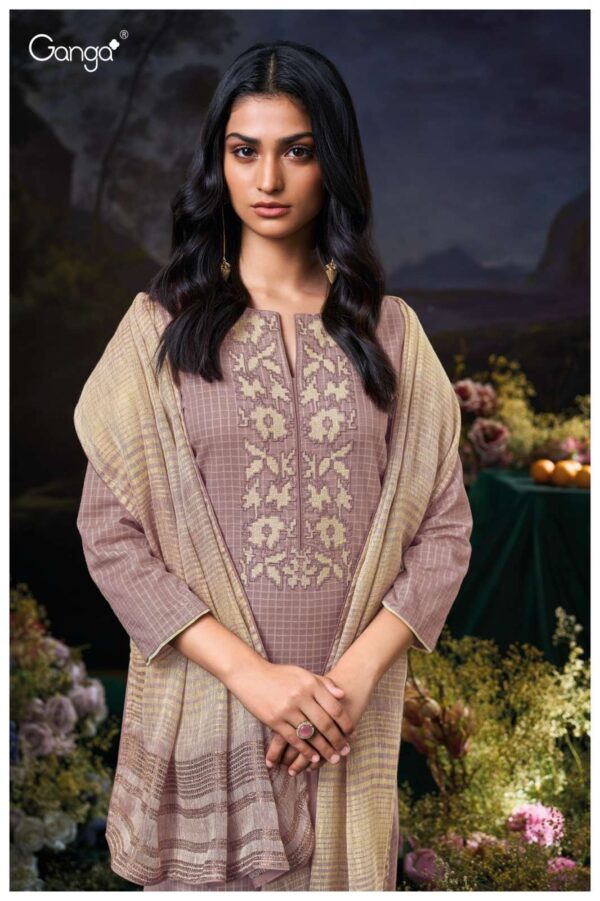 My Fashion Road Ganga Fashion Krithya Exclusive Designs Cotton Suit | S3608 – A