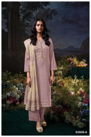 My Fashion Road Ganga Fashion Krithya Exclusive Designs Cotton Suit | S3608 – A