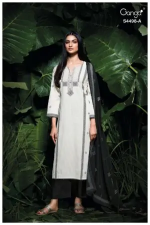 My Fashion Road Ganga Fashion Kritsha Fancy Cotton Ladies Suit | S4498 – A
