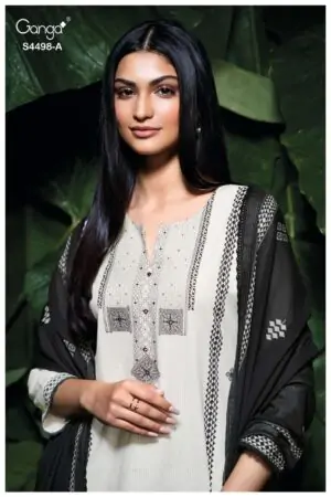 My Fashion Road Ganga Fashion Kritsha Fancy Cotton Ladies Suit | S4498 – A