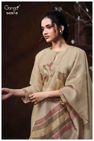 My Fashion Road Ganga Fashion Lirisha Fancy Satin Silk Catalog | S4297 – B