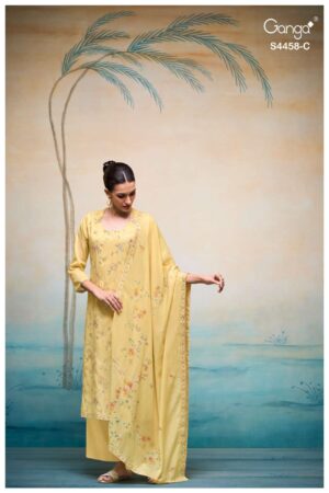 My Fashion Road Ganga Fashion Lyvara Exclusive Fancy Ladies Dress | S4458 – C