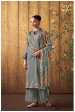 My Fashion Road Ganga Fashion Neylin Pure Cotton Satin Salwar Suit | S4500 – D