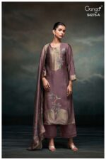 My Fashion Road Ganga Fashion Niraahi Exclusive Woven Silk Suit | S4275 – A
