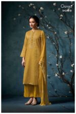 My Fashion Road Ganga Fashion Olesia Pure Cotton Satin Ladies Dress | S4255 – B