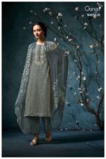 My Fashion Road Ganga Fashion Olesia Pure Cotton Satin Ladies Dress | S4255 – D