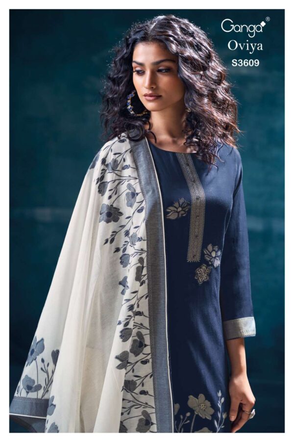 My Fashion Road Ganga Fashion Oviya Exclusive Designs Ladies Suit | S3609 – A
