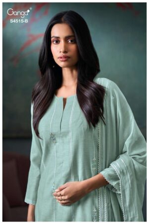 My Fashion Road Ganga Fashion Ozyra Premium Designs Ladies Dress | S4515 – B