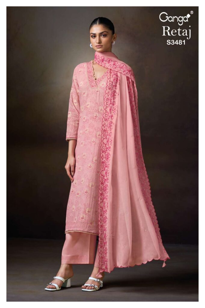 My Fashion Road Ganga Fashion Retaj Premium Designs Ladies Suit | S3481 – B