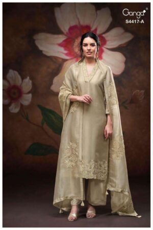 My Fashion Road Ganga Fashion Shresta Exclusive Fancy Ladies Suit | S4417 – A