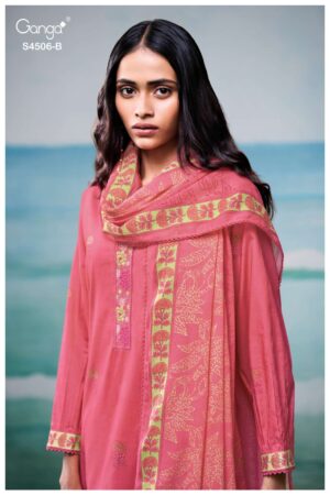 My Fashion Road Ganga Fashion Sveaa Premium Wear Cotton Suit | S4506 – B