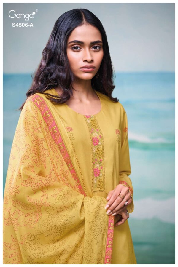 My Fashion Road Ganga Fashion Sveaa Premium Wear Cotton Suit  | S4506 – A