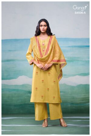 My Fashion Road Ganga Fashion Sveaa Premium Wear Cotton Suit  | S4506 – A