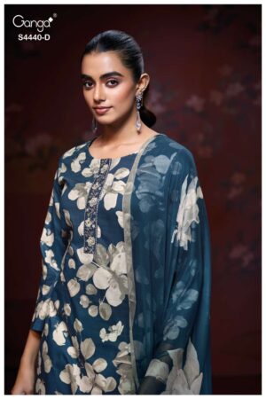 My Fashion Road Ganga Fashion Taymi Fancy Cotton Salwar Kameez | S4440 – D