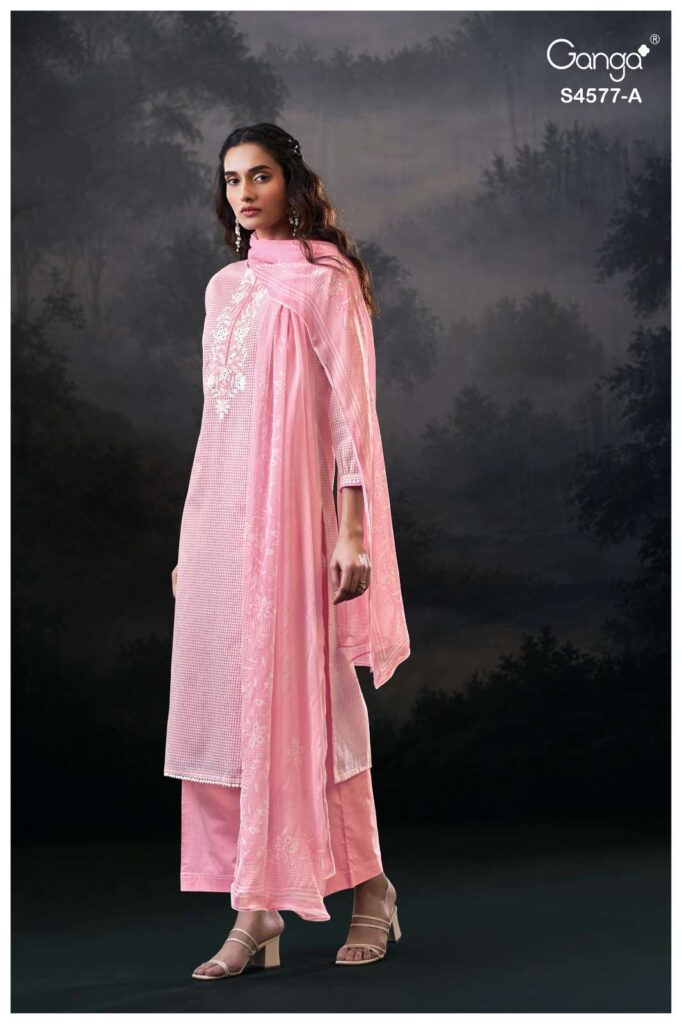 My Fashion Road Ganga Fashion Zoyael Premium Designs Cotton Suit | S4577 – A