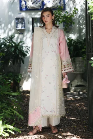 My Fashion Road Qalamkar Qline Lawn Collection 2026 | RP-02 AYLIN