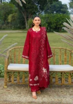 My Fashion Road Elaf Luxury Lawn Unstitched Collection 2026 | ELY-10