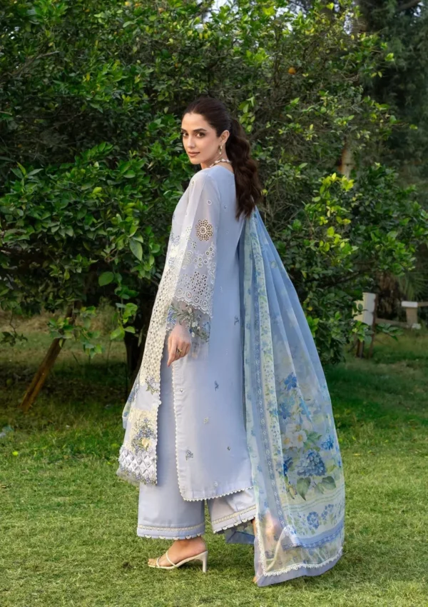 My Fashion Road Elaf Luxury Lawn Unstitched Collection 2026 | ELY-12