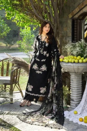 My Fashion Road Elaf Luxury Lawn Unstitched Collection 2026 | ELY-2B