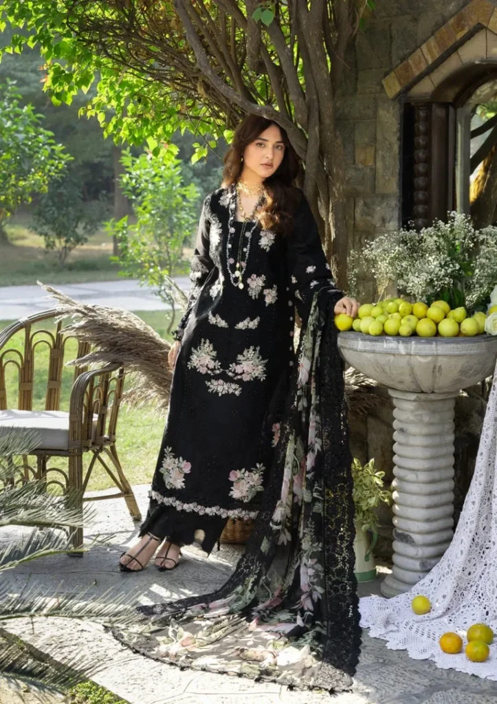 My Fashion Road Elaf Luxury Lawn Unstitched Collection 2026 | ELY-2B