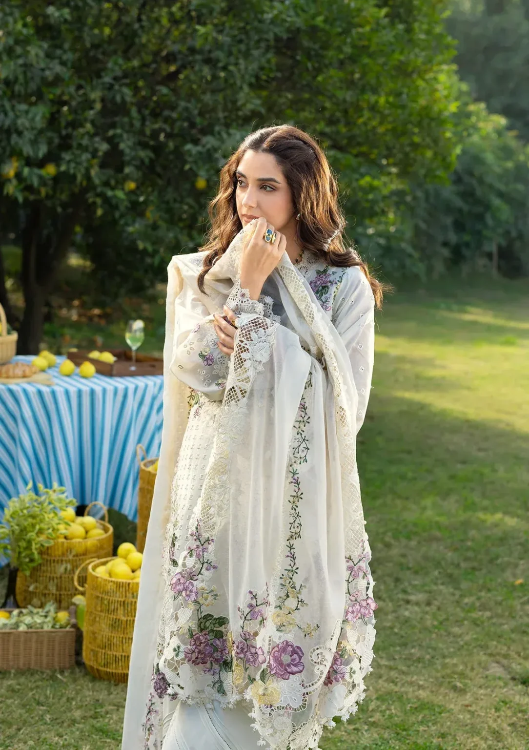 My Fashion Road Elaf Luxury Lawn Unstitched Collection 2026 | ELY-3A My Fashion Road Elaf Luxury Lawn Unstitched Collection 2026 | ELY-3A