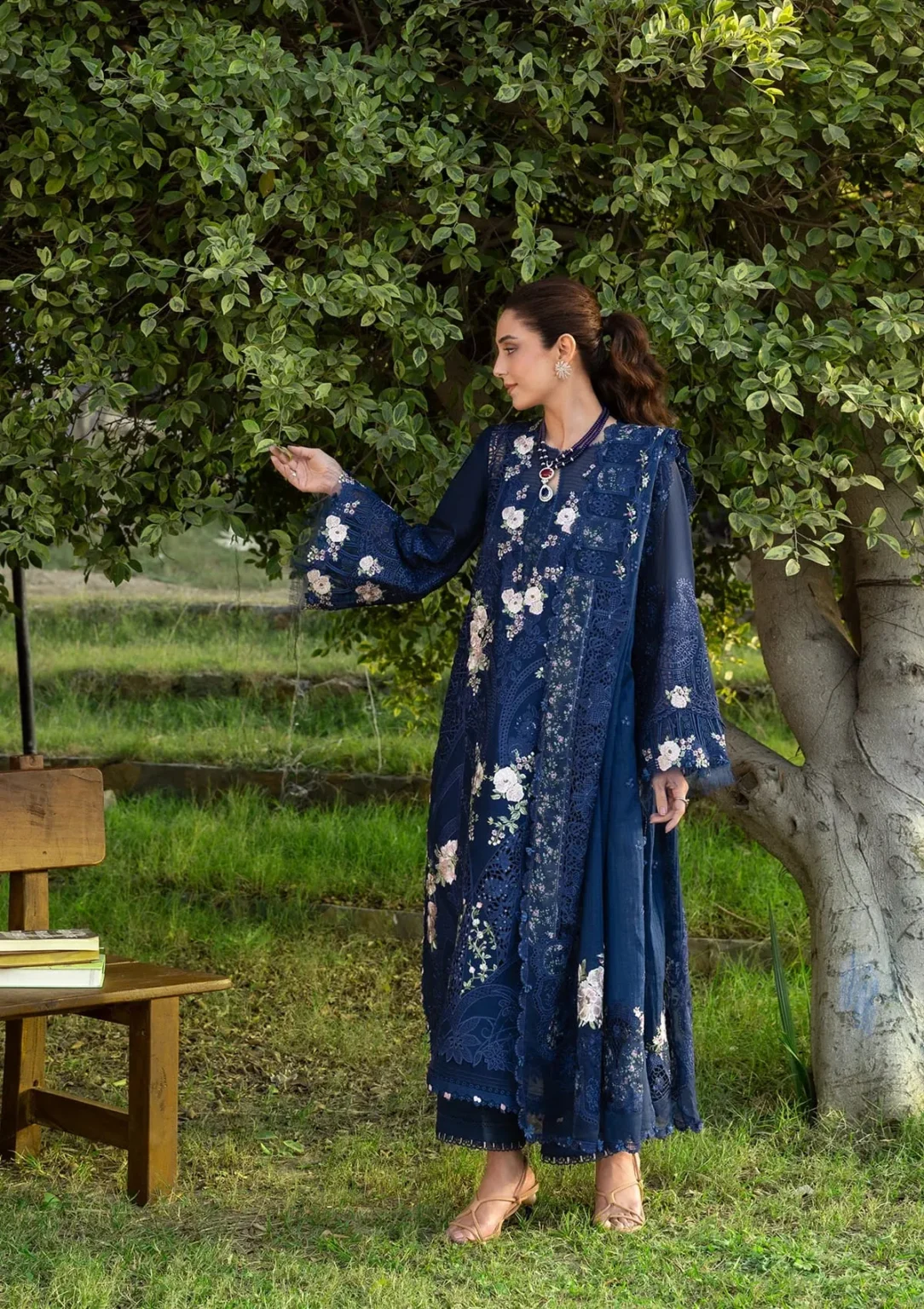 My Fashion Road Elaf Luxury Lawn Unstitched Collection 2026 | ELY-4B My Fashion Road Elaf Luxury Lawn Unstitched Collection 2026 | ELY-4B