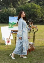 My Fashion Road Elaf Luxury Lawn Unstitched Collection 2026 | ELY-1B