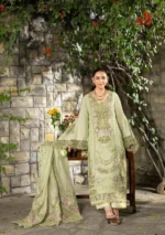 My Fashion Road Elaf Luxury Lawn Unstitched Collection 2026 | ELY-11