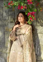 My Fashion Road Elaf Luxury Lawn Unstitched Collection 2026 | ELY-2A