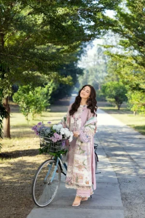 My Fashion Road Elaf Luxury Lawn Unstitched Collection 2026 | ELY-1A