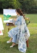 My Fashion Road Elaf Luxury Lawn Unstitched Collection 2026 | ELY-1B
