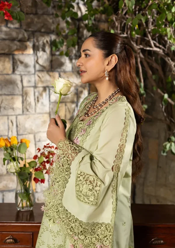 My Fashion Road Elaf Luxury Lawn Unstitched Collection 2026 | ELY-11