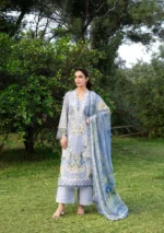 My Fashion Road Elaf Luxury Lawn Unstitched Collection 2026 | ELY-12