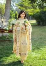 My Fashion Road Elaf Luxury Lawn Unstitched Collection 2026 | ELY-05