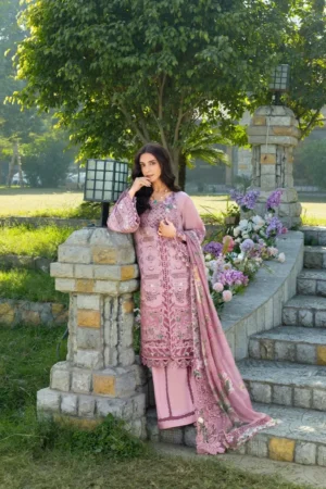 My Fashion Road Elaf Luxury Lawn Unstitched Collection 2026 | ELY-09