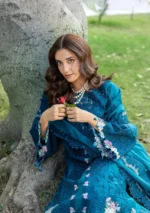 My Fashion Road Elaf Luxury Lawn Unstitched Collection 2026 | ELY-06